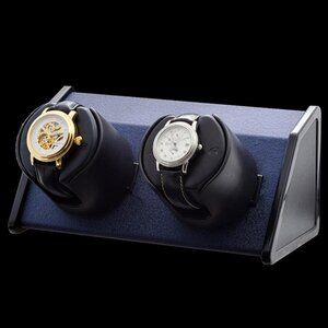 Orbita Double Sparta Bold Rotorwind Watch Winder in Blue Bold Color